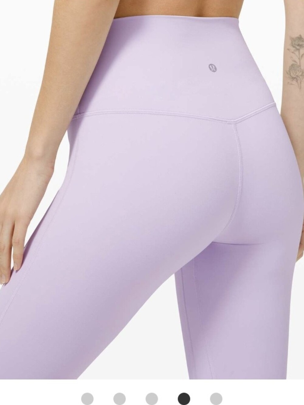 Lululemon Align High-Rise Legging 25" Sz.4 Lavender - Picture 3 of 7